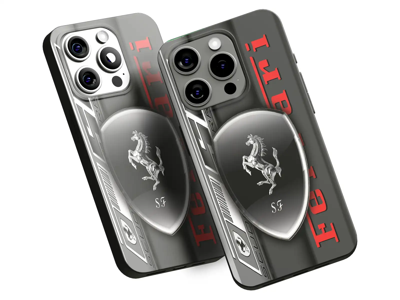Ferrari Coque Silicone Smartphone Solide Professionnelle
